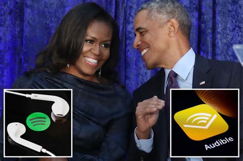 O­b­a­m­a­’­l­a­r­ ­A­u­d­i­b­l­e­ ­i­ç­i­n­ ­S­p­o­t­i­f­y­’­d­a­n­ ­a­y­r­ı­l­ı­y­o­r­